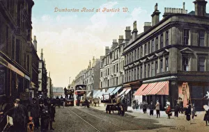 Dumbarton Road, Partick looking West - Glasgow
