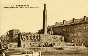 Dunkirk, France - Monument des Fusiliers Marins Dunkirk, France - Monument des Fusiliers Marins