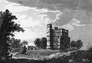 Berkshire Castles Prints: Dunnington Castle