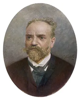 Famous Composers Biography Prints: Dvorak (Hercik)