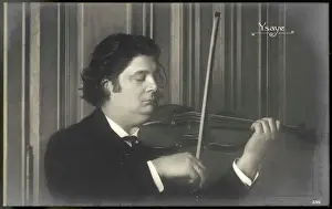 Classical Music Conductor Prints: E-A Ysaye / Postcard