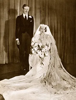 The Earl & Countess of Shrewsbury & Talbot wedding, Yevonde The Earl & Countess of Shrewsbury & Talbot wedding, Yevonde