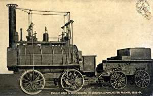 Early Locomotive - Liverpool & Manchester Railway Early Locomotive - Liverpool & Manchester Railway