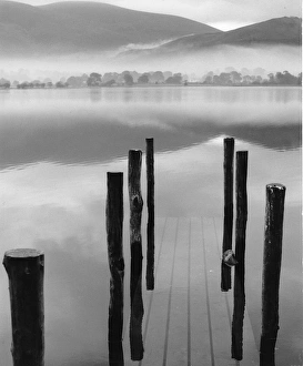 Early morning, Derwentwater, Lake District, Cumbria Early morning, Derwentwater, Lake District, Cumbria