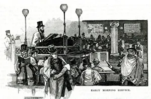 Early Morning Jewish service, London Early Morning Jewish service, London