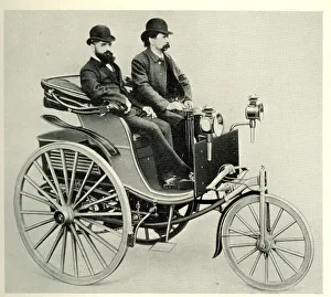 Early Motor Cars - Benz's third car of 1888 Early Motor Cars - Benz's third car of 1888