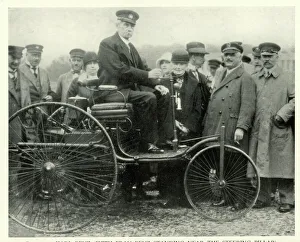 Early Motor Cars - Karl Benz aged 81 Early Motor Cars - Karl Benz aged 81