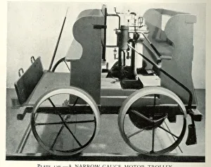 Early Motor Power - A Narrow Gauge Motor Trolley Early Motor Power - A Narrow Gauge Motor Trolley