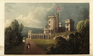 East Cowes Castle, Isle of Wight, the seat of architect East Cowes Castle, Isle of Wight, the seat of architect