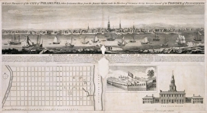 An east prospect of the city of Philadelphia An east prospect of the city of Philadelphia