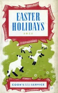 Easter Prints: 1951 Easter Holidays Print by Thomas Cook