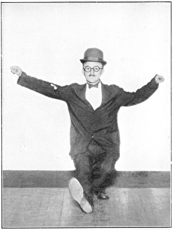 The eccentric dancer Hal Sherman in the Piccadilly Revels, L The eccentric dancer Hal Sherman in the Piccadilly Revels, L