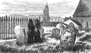 Ecclefechan Graveyard, Dumfries, 1881 Ecclefechan Graveyard, Dumfries, 1881