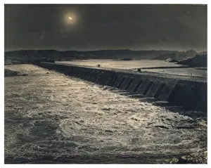 Aswan Dam Eclipse Print 1901