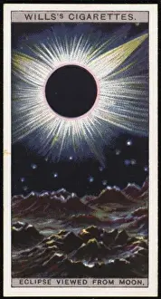 Lunar Eclipse Prints: Eclipse from Moon