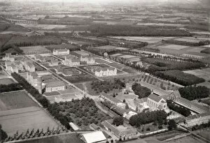 Belgium Collection: Ecole de Bienfaisance, Beernem - Aerial View