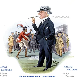 Edgar Wallace at the races, racing fixtures Edgar Wallace at the races, racing fixtures
