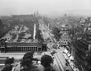 Beautiful Scottish Landscapes Prints: Edinburgh 1930S