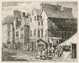 Old Town Edinburgh Prints: Edinburgh, Cowgate