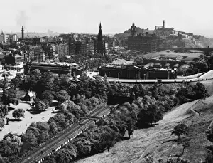 Scotland Historical Landmarks Prints: Edinburgh View