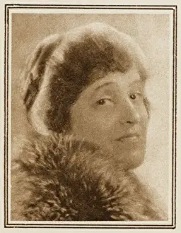 American Literary Figures Prints: Edith Wharton 1930