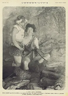 Edna Marion and Stan Laurel in Flying Elephants Edna Marion and Stan Laurel in Flying Elephants