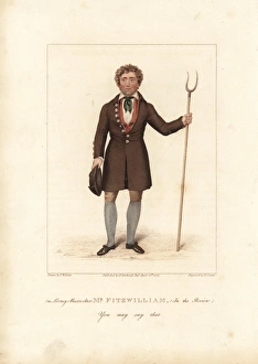 Edward Fitzwilliam in The Review, 1822 Edward Fitzwilliam in The Review, 1822
