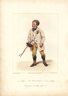 Edward Knight in Love in a Village, 1822 Edward Knight in Love in a Village, 1822