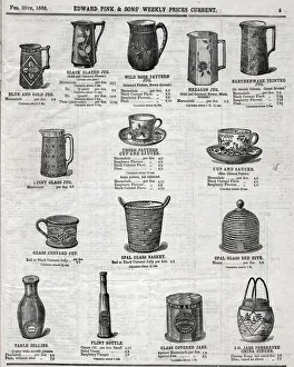 Edward Pink & Sons - Jugs, Cups, Saucers, etc Edward Pink & Sons - Jugs, Cups, Saucers, etc