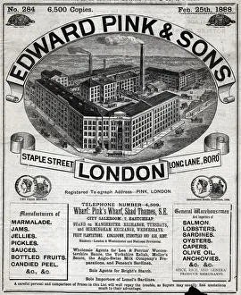 Edward Pink & Sons, Wholesalers and Manufacturers Edward Pink & Sons, Wholesalers and Manufacturers