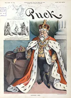 Victorian Era Cartoon Prints: Edward Rex