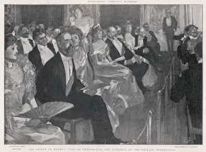 Edward VII enjoying theatricals at Chatsworth Edward VII enjoying theatricals at Chatsworth
