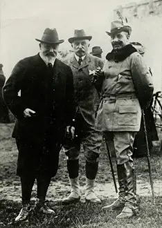 King Arthur Prints: King Edward VII and Kaiser Wilhelm II, 1907 Print