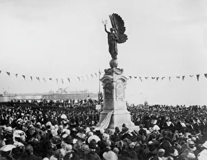 Edward VII Memorial unveiling at Brighton and Hove Edward VII Memorial unveiling at Brighton and Hove