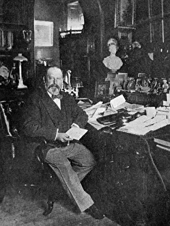 World War I Diplomacy Prints: Edward VII in his study
