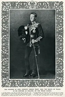 Edward VIII in Naval Uniform Print 1935