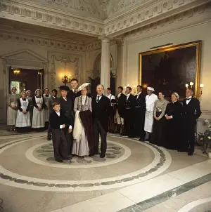 Edwardian Aristocracy Print: Servants and Masters