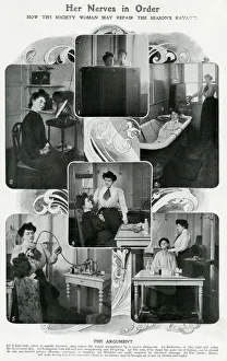 Edwardian society women's beauty treatments 1906 Edwardian society women's beauty treatments 1906
