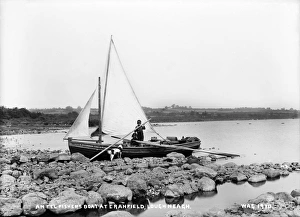 An Eel Fishers Boat at Cranfield, Lough Neagh An Eel Fishers Boat at Cranfield, Lough Neagh