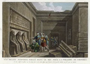 EGYPT/BAS RELIEF/CHEPREN EGYPT/BAS RELIEF/CHEPREN