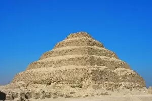 Images Dated 21st November 2003: Egypt. Saqqara necropolis. The Pyramid of Djoser (Zoser) or