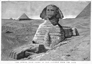 Egyptian Monument Photography Prints: Egypt Sphinx