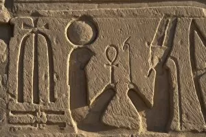 Images Dated 25th November 2003: Egyptian Art. Royal protocol of Ramesses VI Nebmaatre-Meryam
