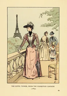 The Eiffel Tower from the Exhibition Gardens, 1889 The Eiffel Tower from the Exhibition Gardens, 1889