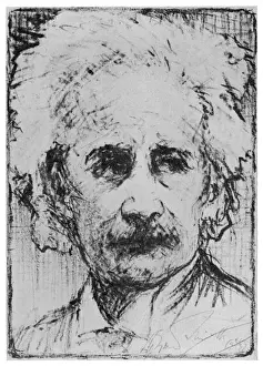Prints of ALBERT EINSTEIN Scientist Albert Einstein Prints: Albert Einstein Print