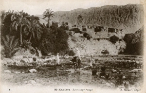 El Kantara, Algeria - The Red Village El Kantara, Algeria - The Red Village