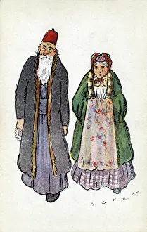 Elderly Jewish Couple - Thessaloniki, Greece Elderly Jewish Couple - Thessaloniki, Greece