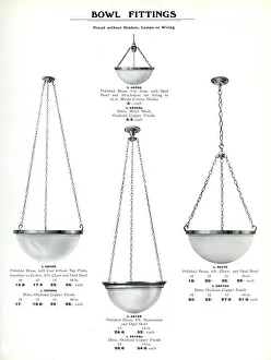 Electric Light Fixtures catalogue, Bowl Fittings Electric Light Fixtures catalogue, Bowl Fittings