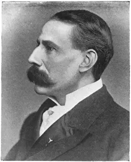 Edward Elgar Composer Prints: Elgar King Profile