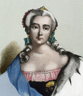 Elisabeth of Russia (1709-1762). Empress of Russia. House of Elisabeth of Russia (1709-1762). Empress of Russia. House of